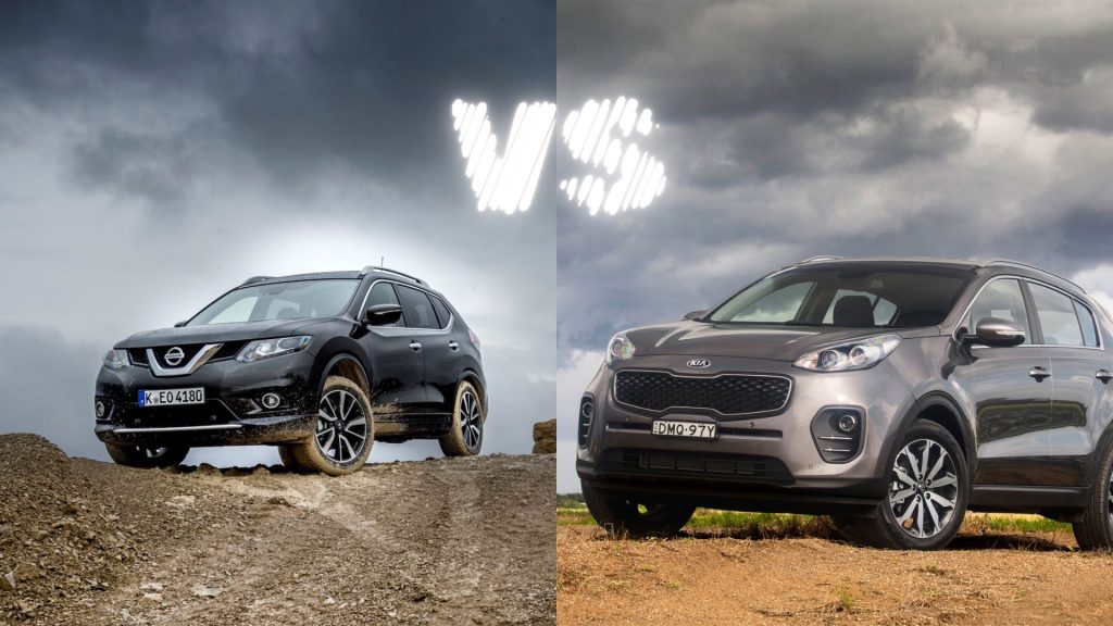 Nissan X-Trail VS Kia Sportage